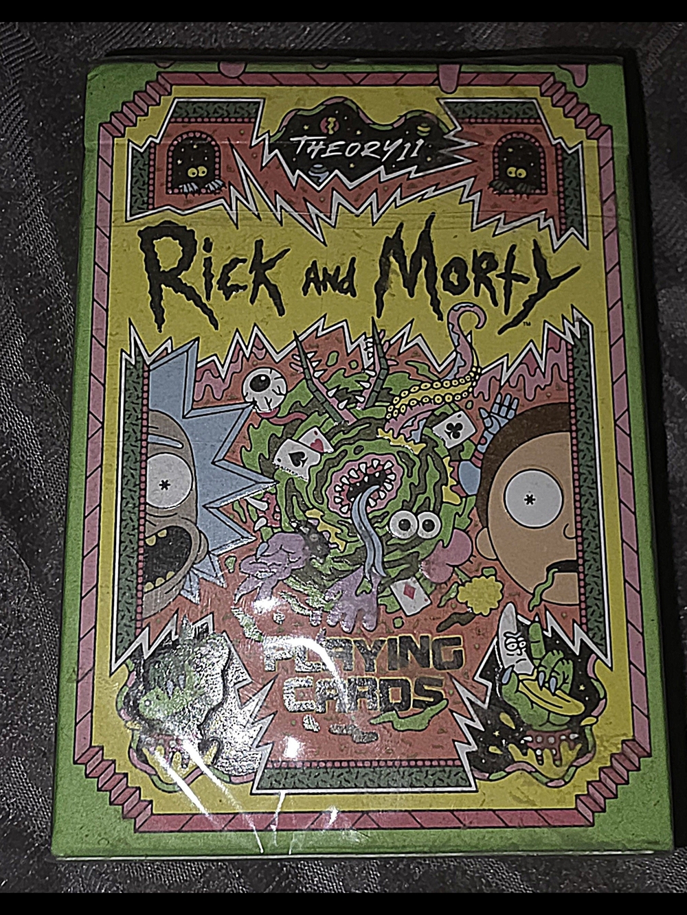 Vintage Rick and Morty Playing Cards - Theory 11